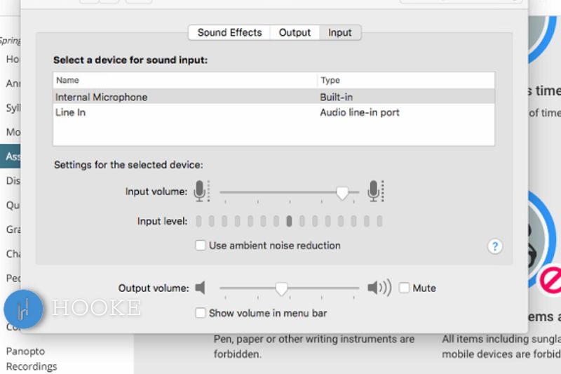 Step 6 Speak into your microphone and watch for Input Level bars as you speak (see screenshot).