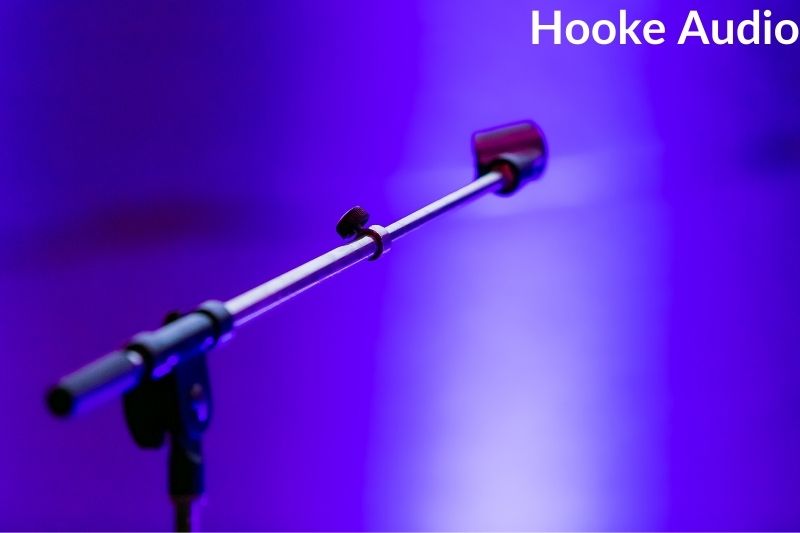 a microphone stand