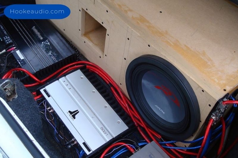 Aftermarket car amplifier installation