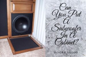 Can You Put A Subwoofer In A Cabinet? Top Full Guide 2023