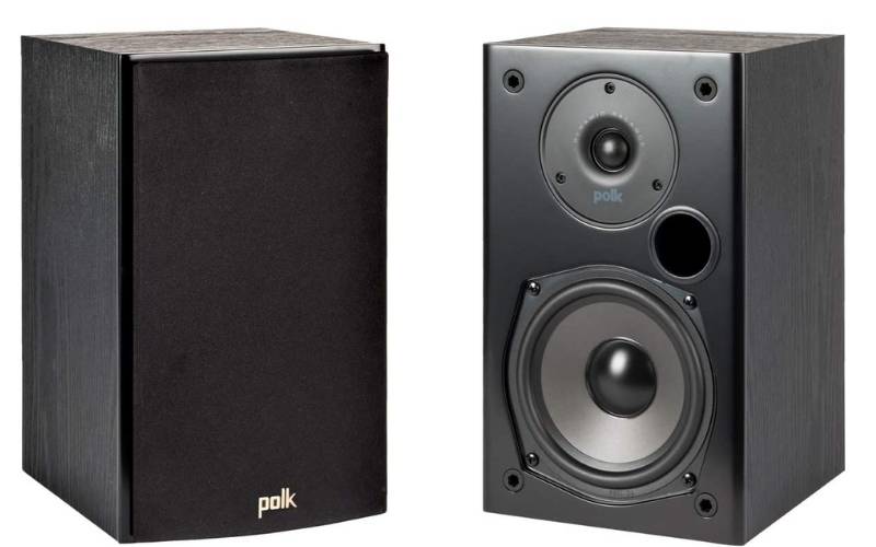 Polk T15 RePolk Audio T15 100 Watt Home Theater Bookshelf Speakers Constructview Price
