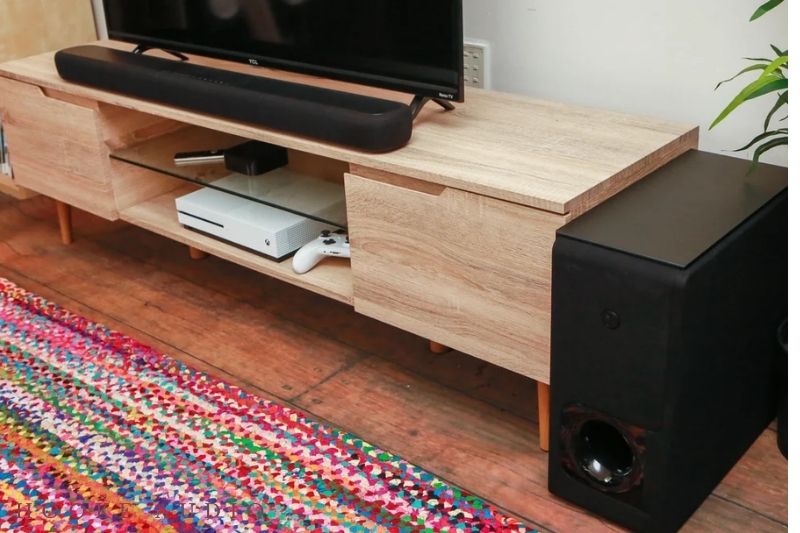 where to place a subwoofer with a soundbar