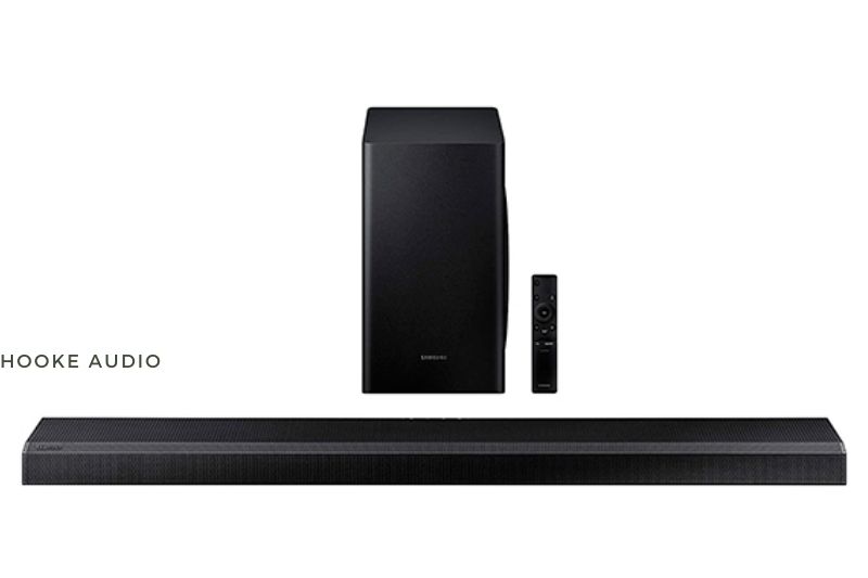 Samsung HW-J450 Black 2.1 Channel Wireless Subwoofer Soundbar FAQs
