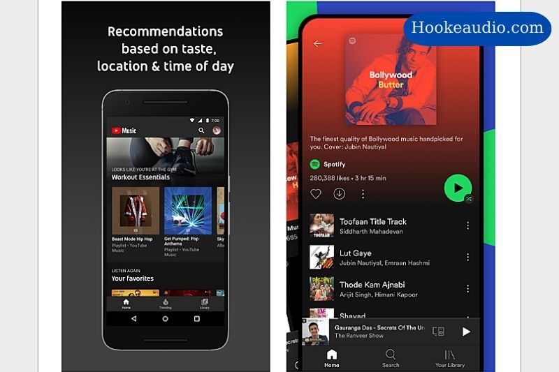 Additional Features between YM and Spotify